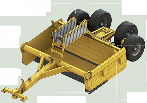 Скрепер TERRAPLANE 5.0