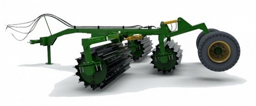 Каток измельчитель навесной &amp;quot;МК-6&amp;quot;(под 180-240л.с.)